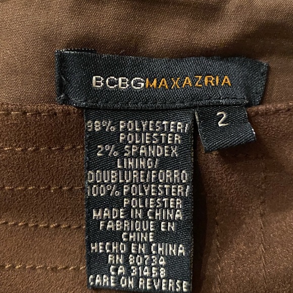 BCBGMaxazria Maxi Skirt in faux suede - Picture 4 of 4